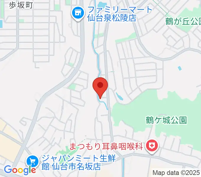 愛久美ミュージックの地図