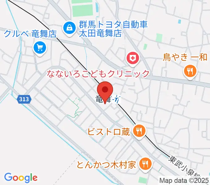 音楽サロン・シャコンヌの地図