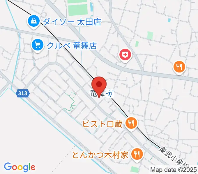 音楽サロン・シャコンヌの地図