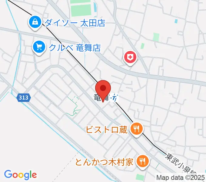 音楽サロン・シャコンヌの地図
