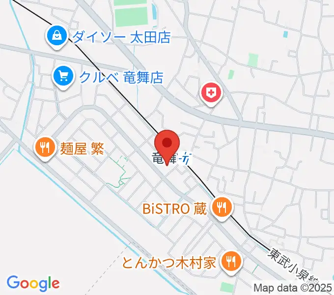 音楽サロン・シャコンヌの地図