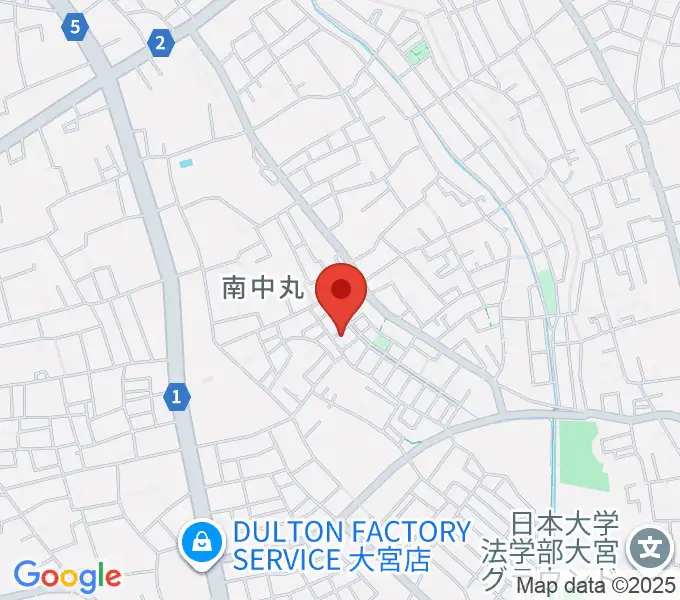 星の音楽教室の地図