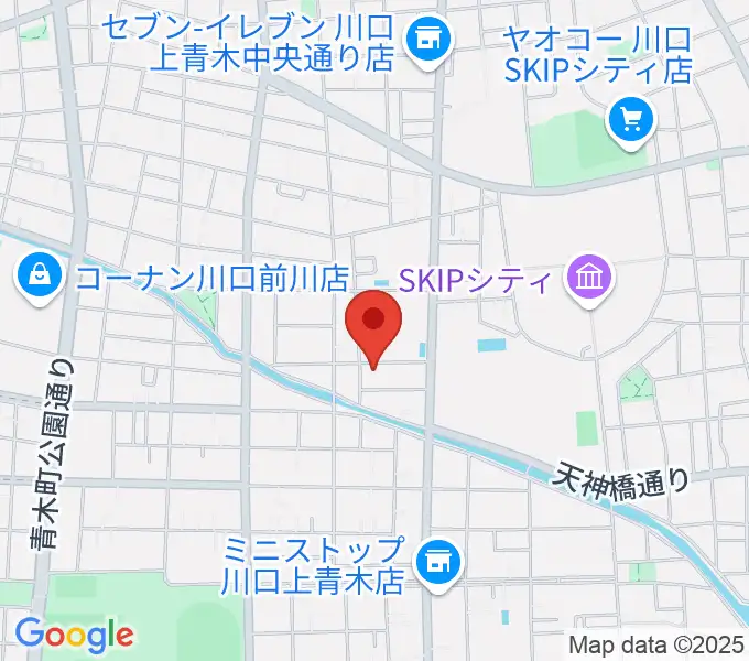 ベルウッド音楽学院の地図