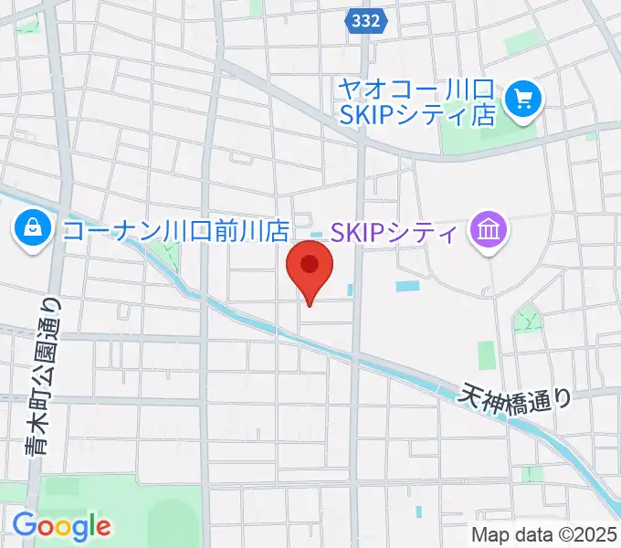 ベルウッド音楽学院の地図