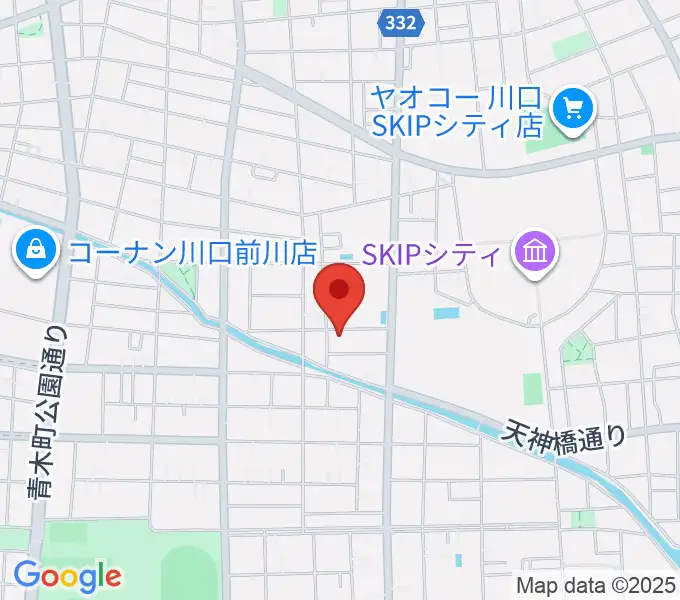 ベルウッド音楽学院の地図