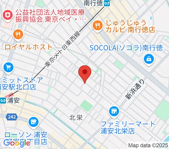 建 孝三ギター教室の地図
