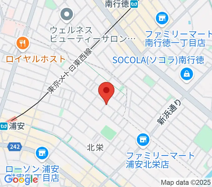 建 孝三ギター教室の地図