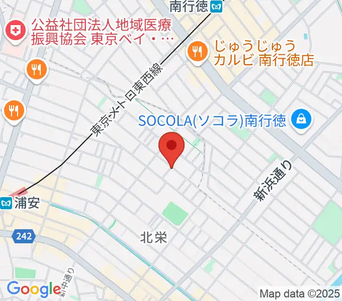 建 孝三ギター教室の地図