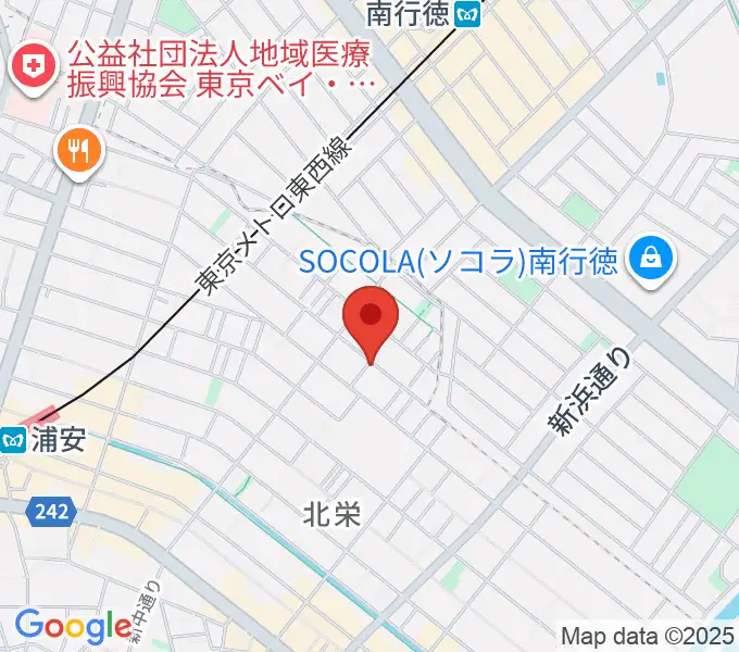 建 孝三ギター教室の地図