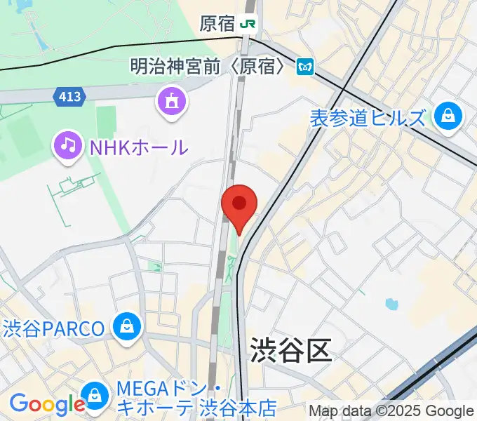 トイズミュージックスクールの地図