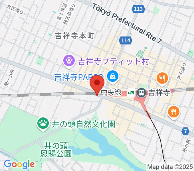 M&N Bit Of Soundの地図