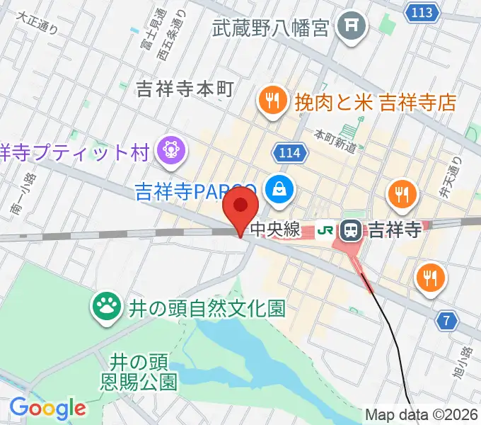 M&N Bit Of Soundの地図