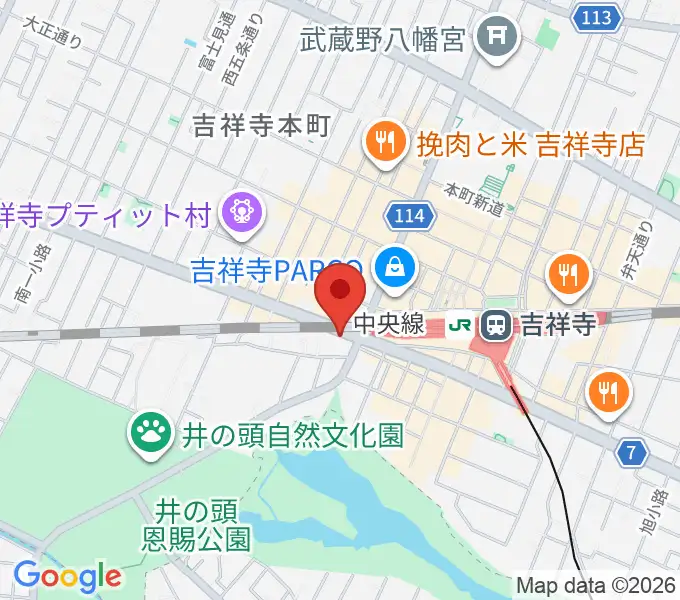 M&N Bit Of Soundの地図