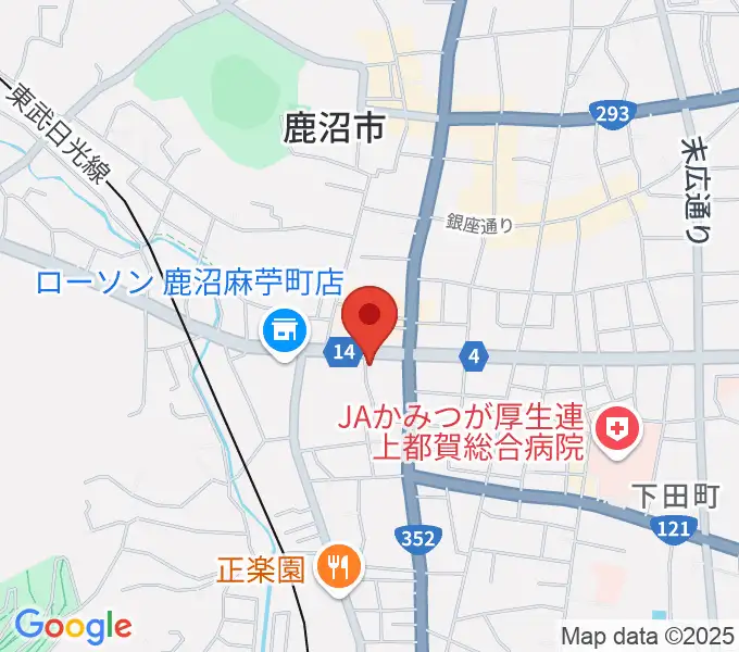 エルベ音楽院の地図