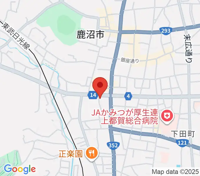 エルベ音楽院の地図