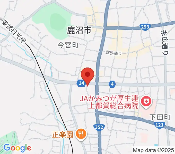 エルベ音楽院の地図