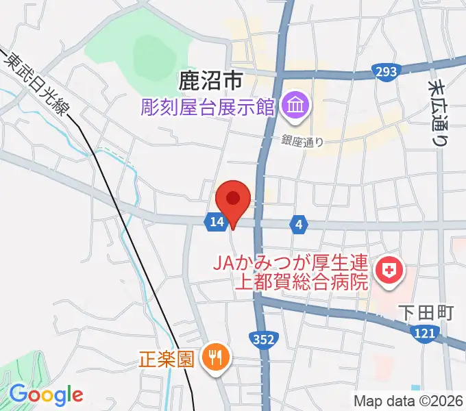 エルベ音楽院の地図