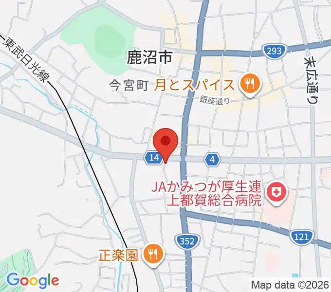 エルベ音楽院の地図