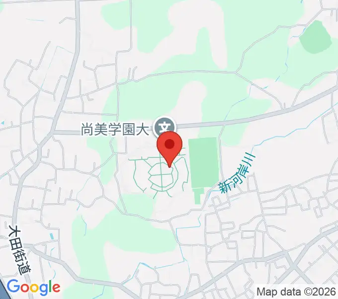 尚美学園大学の地図