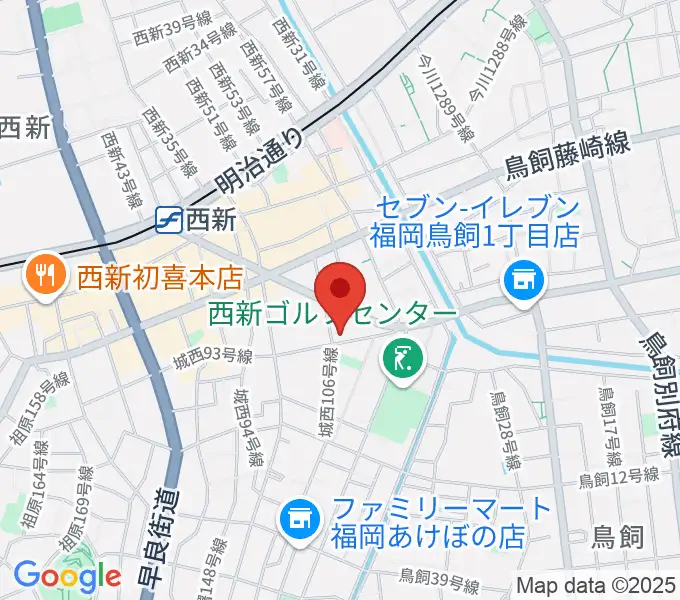 ソルフェ音楽専門学院の地図