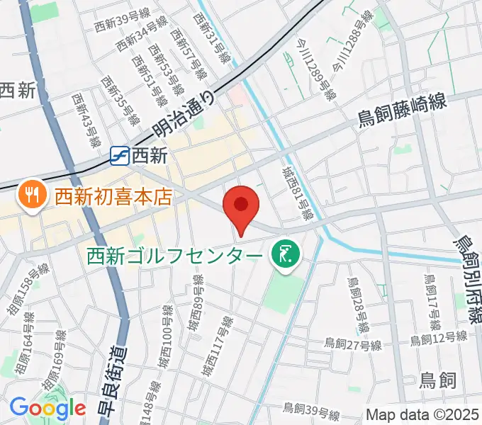 ソルフェ音楽専門学院の地図