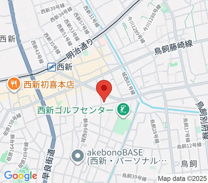 ソルフェ音楽専門学院の地図