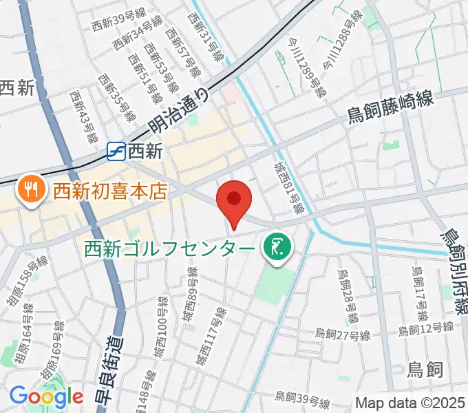 ソルフェ音楽専門学院の地図