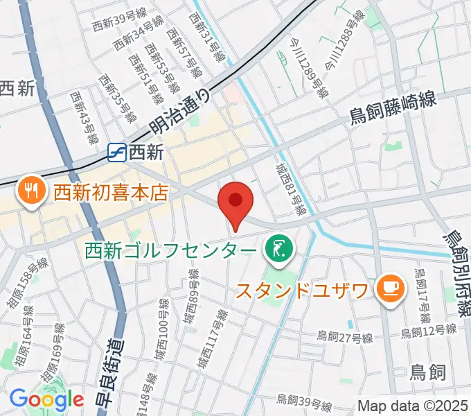 ソルフェ音楽専門学院の地図