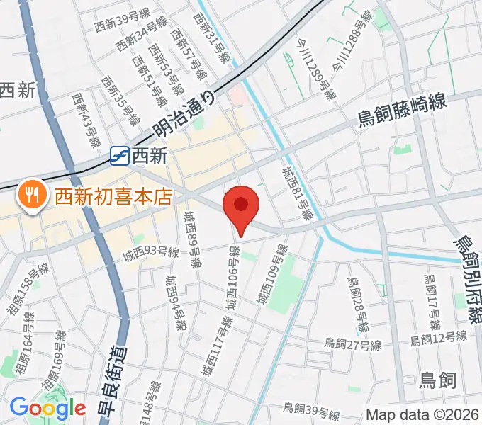 ソルフェ音楽専門学院の地図