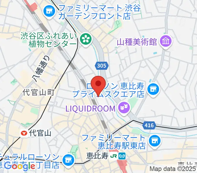 日本ピアノ調律・音楽学院の地図