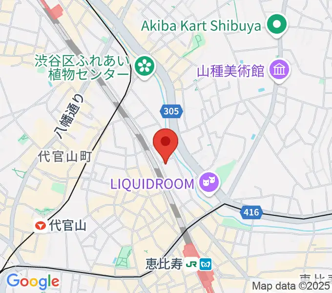日本ピアノ調律・音楽学院の地図