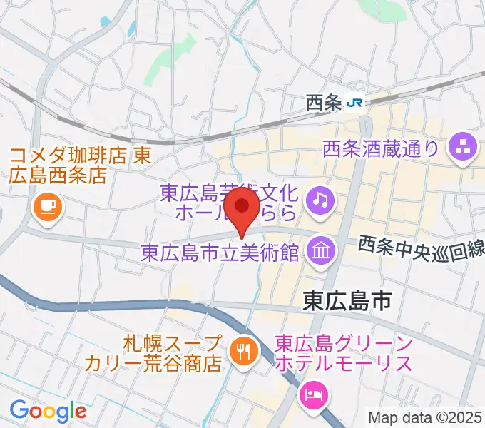セッション西条駅前店 音楽教室の地図