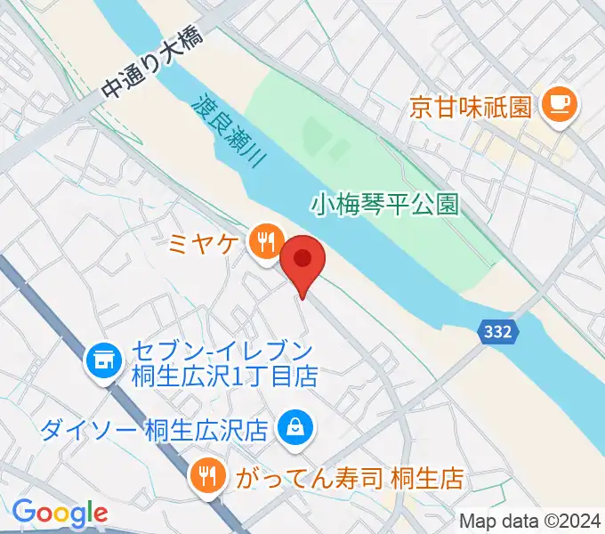 J-music ボーカル音楽教室の地図