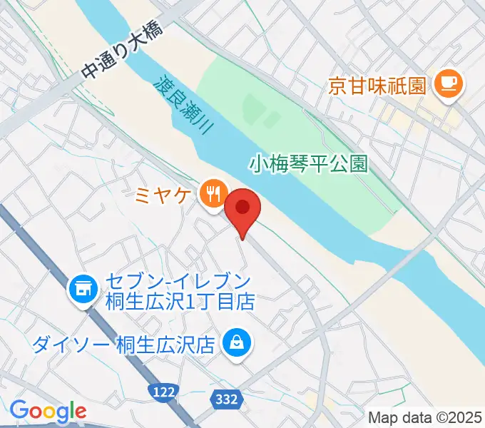 J-music ボーカル音楽教室の地図