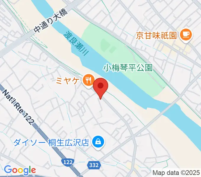 J-music ボーカル音楽教室の地図