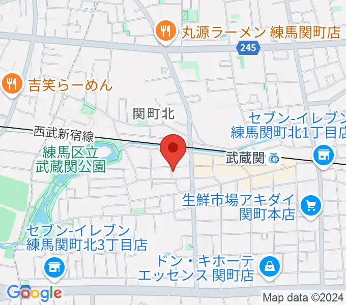 べっら・ぼーちぇ音楽院の地図