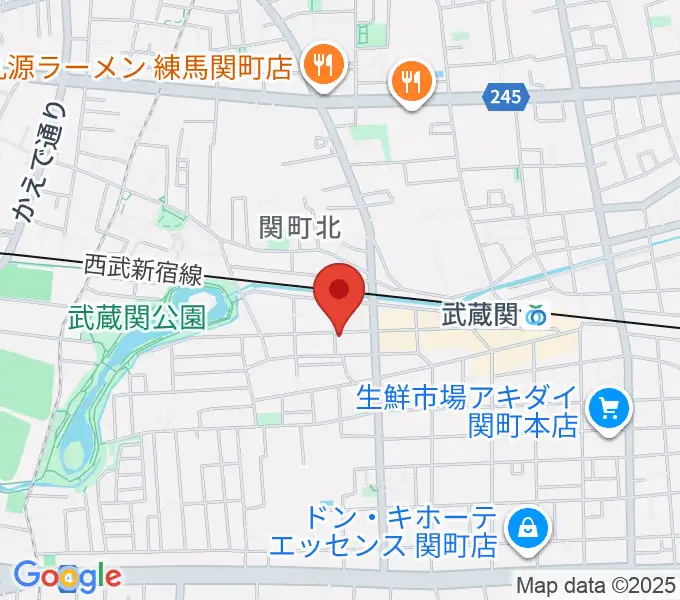 べっら・ぼーちぇ音楽院の地図
