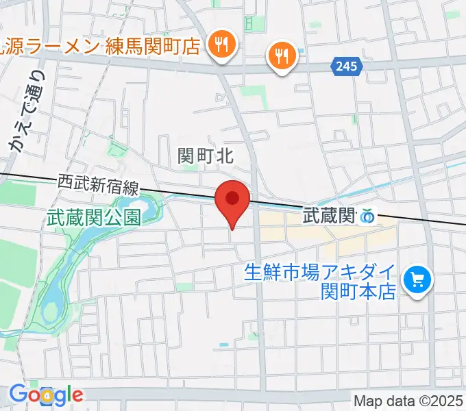 べっら・ぼーちぇ音楽院の地図