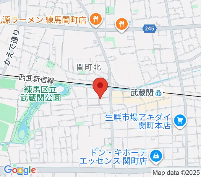 べっら・ぼーちぇ音楽院の地図