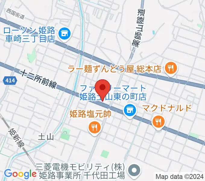 サウンドステーションの地図