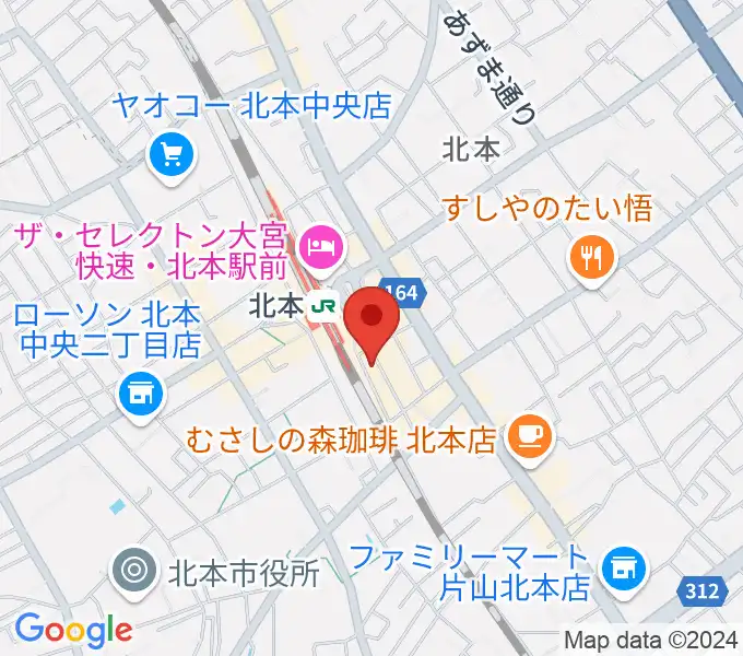 エクセラ・カルチャースクールの地図