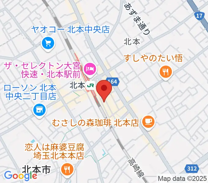 エクセラ・カルチャースクールの地図