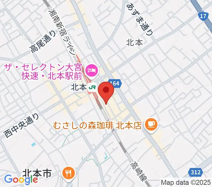 エクセラ・カルチャースクールの地図