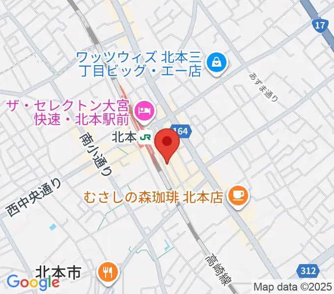 エクセラ・カルチャースクールの地図