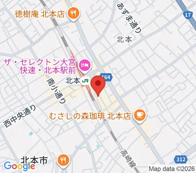 エクセラ・カルチャースクールの地図