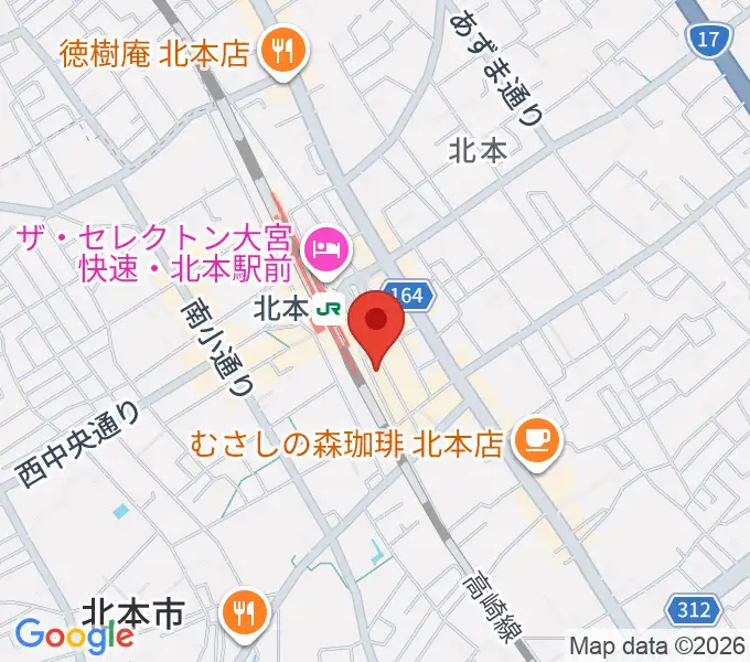 エクセラ・カルチャースクールの地図