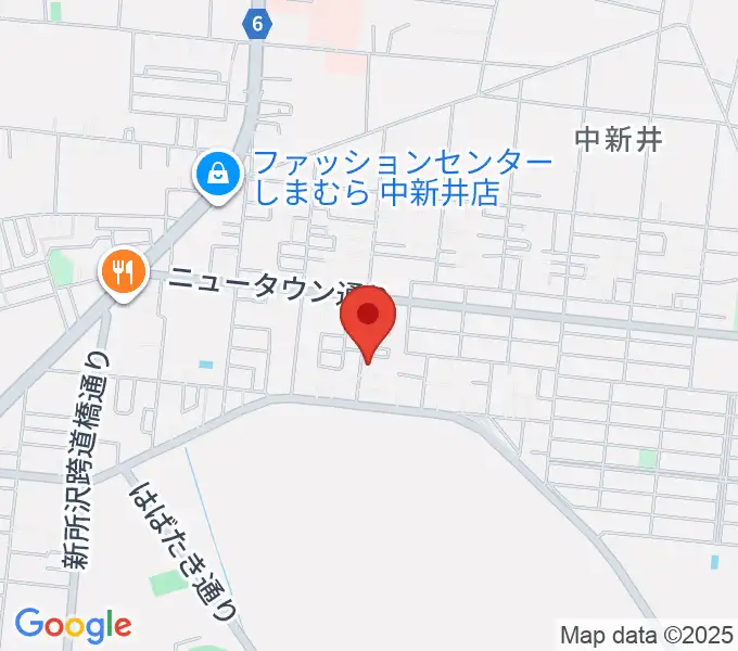 市川みどり音楽教室の地図