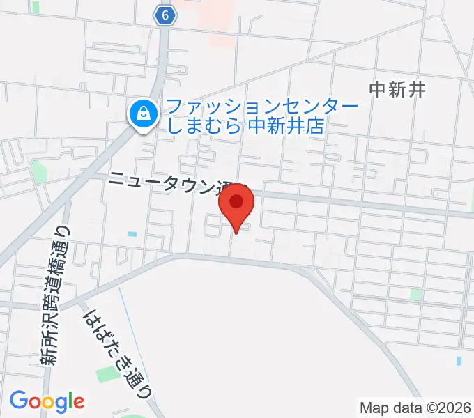 市川みどり音楽教室の地図