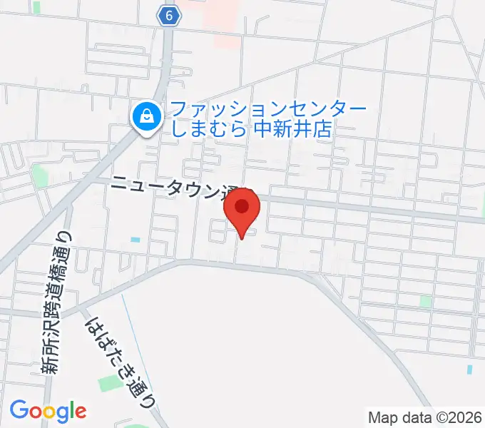 市川みどり音楽教室の地図