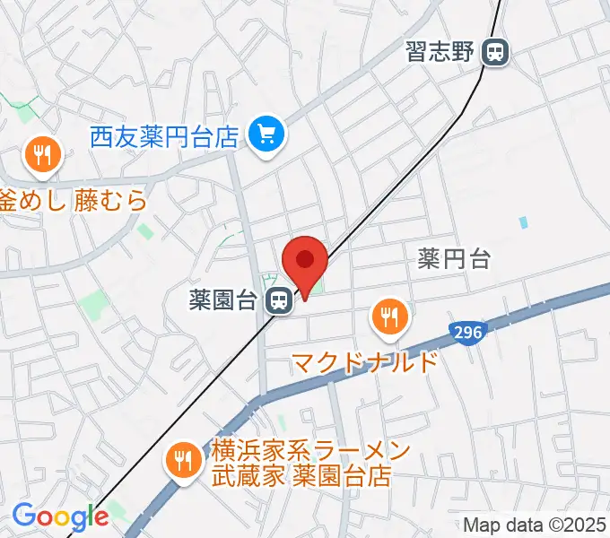 西村音楽アカデミーの地図